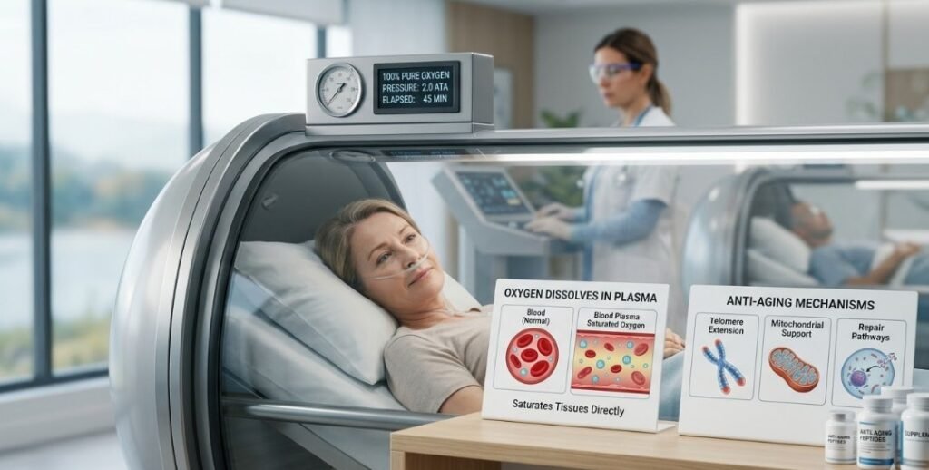 HBOT helps Anti-aging